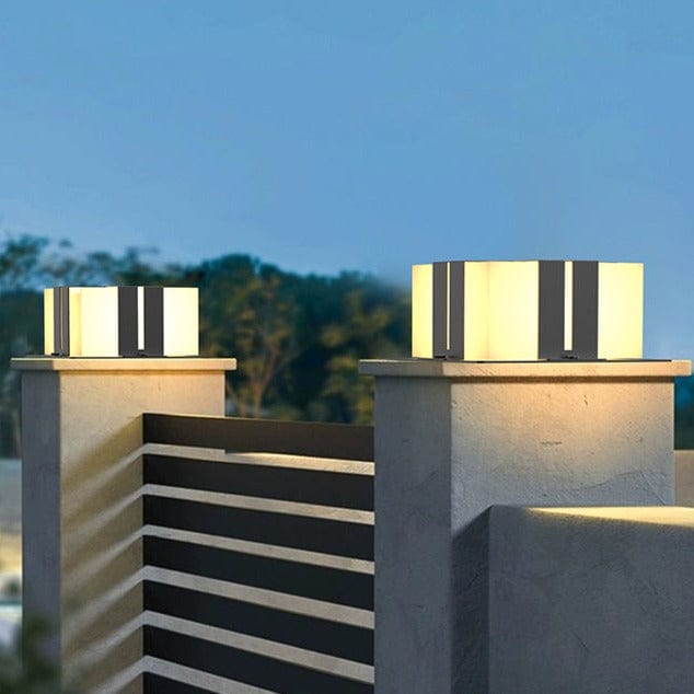 Yebe | Outdoor Pillar Lamp - Home Cartel ®