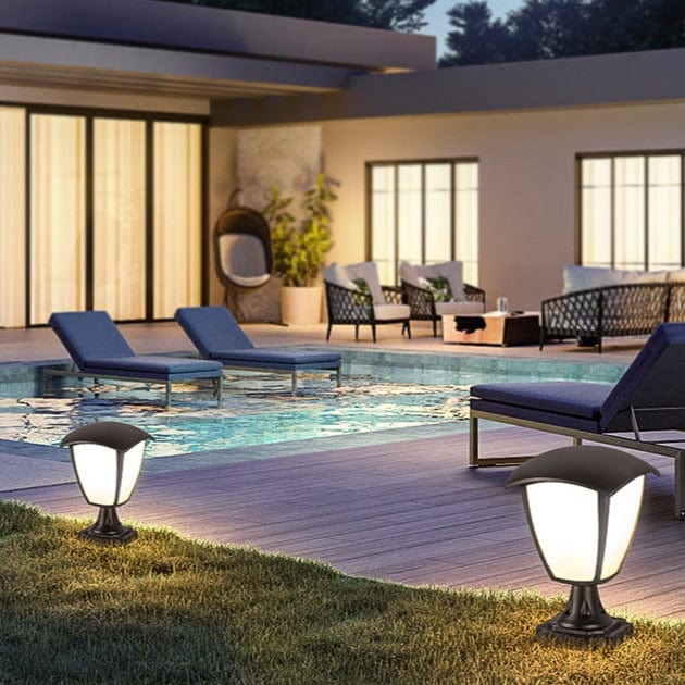 Marca | Outdoor Pillar Lamp - Detail View #4 | HomeCartel