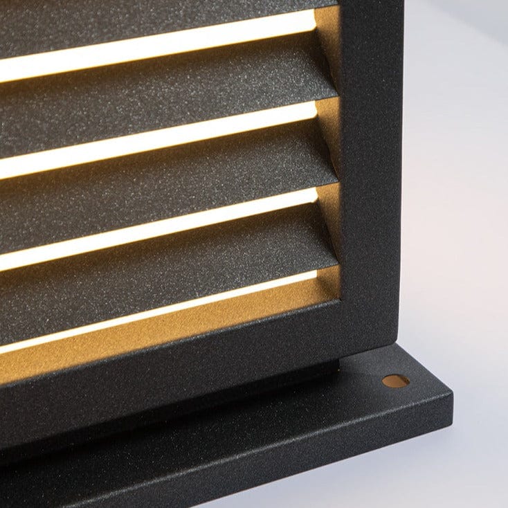 Edavin | Outdoor Pillar Lamp - Detail View #7 | HomeCartel