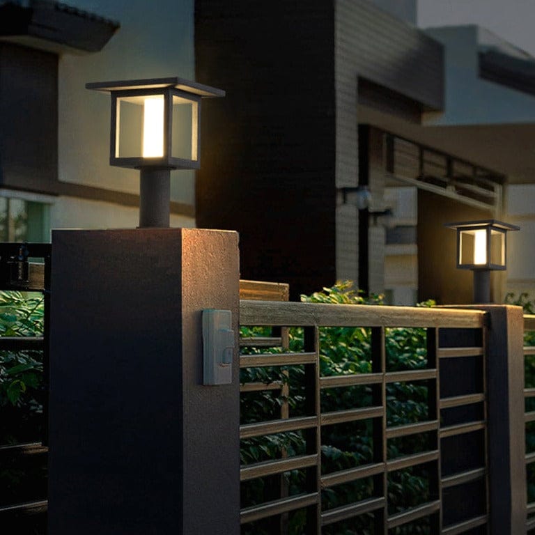 Desi | Outdoor Pillar Lamp - Detail View #3 | HomeCartel