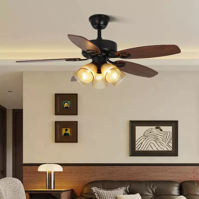Sharrod | Lighted Ceiling Fan - Modern Lighted Ceiling Fan | HomeCartel Philippines