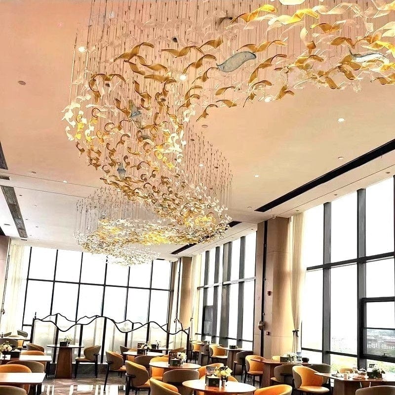 Flamboyant | Modern LED Cluster Chandelier - Detail View #7 | HomeCartel