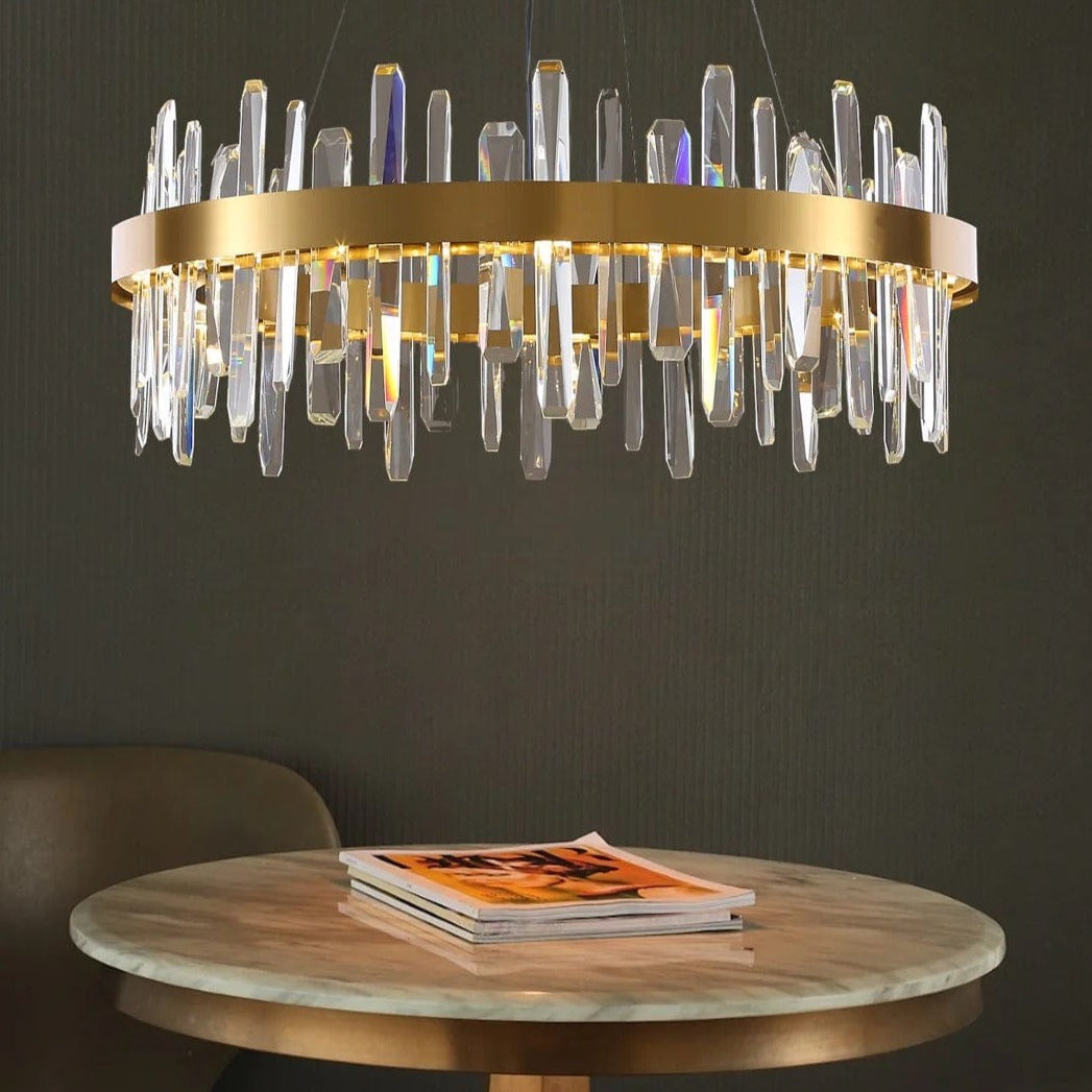 Eile (Round) | Modern Chandelier - Home Cartel ®