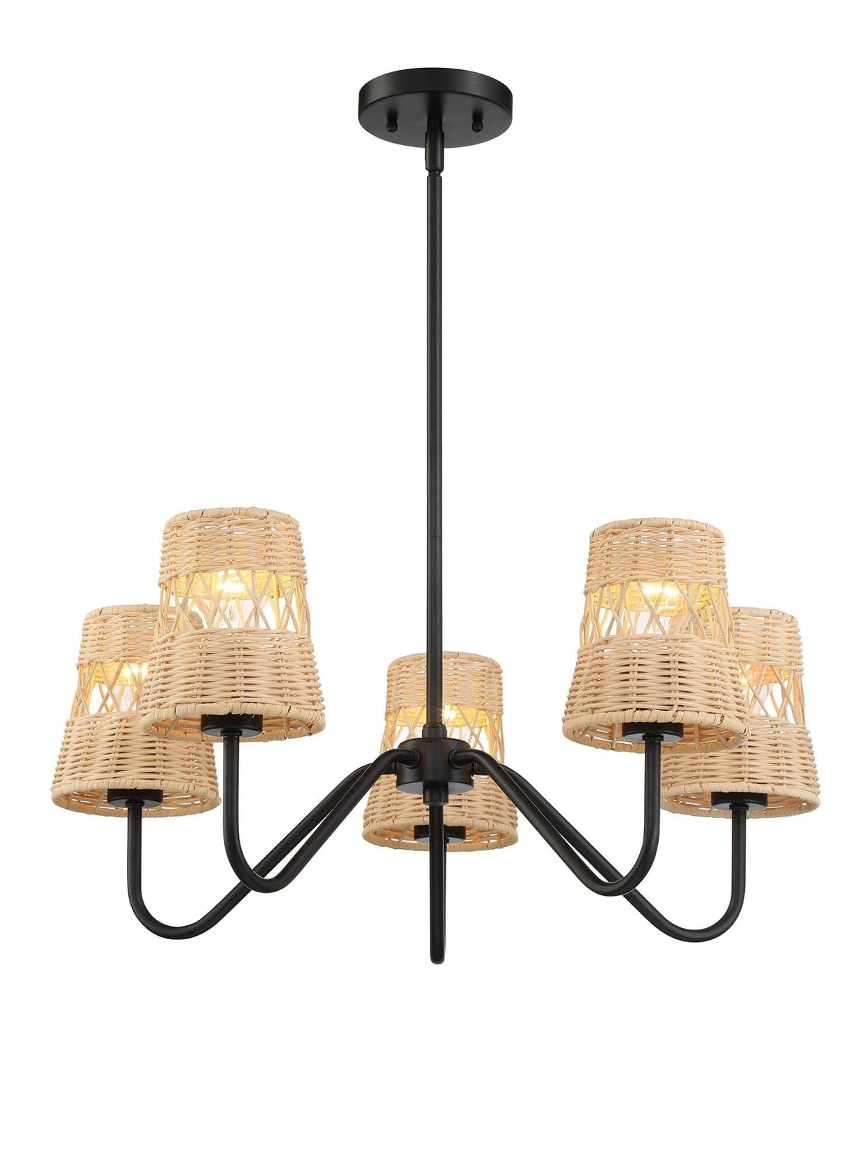 Wren Trois | Rattan Chandelier - Modern Chandelier | HomeCartel Philippines