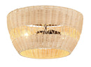 Bailey Une | Rattan Ceiling Mounted Light