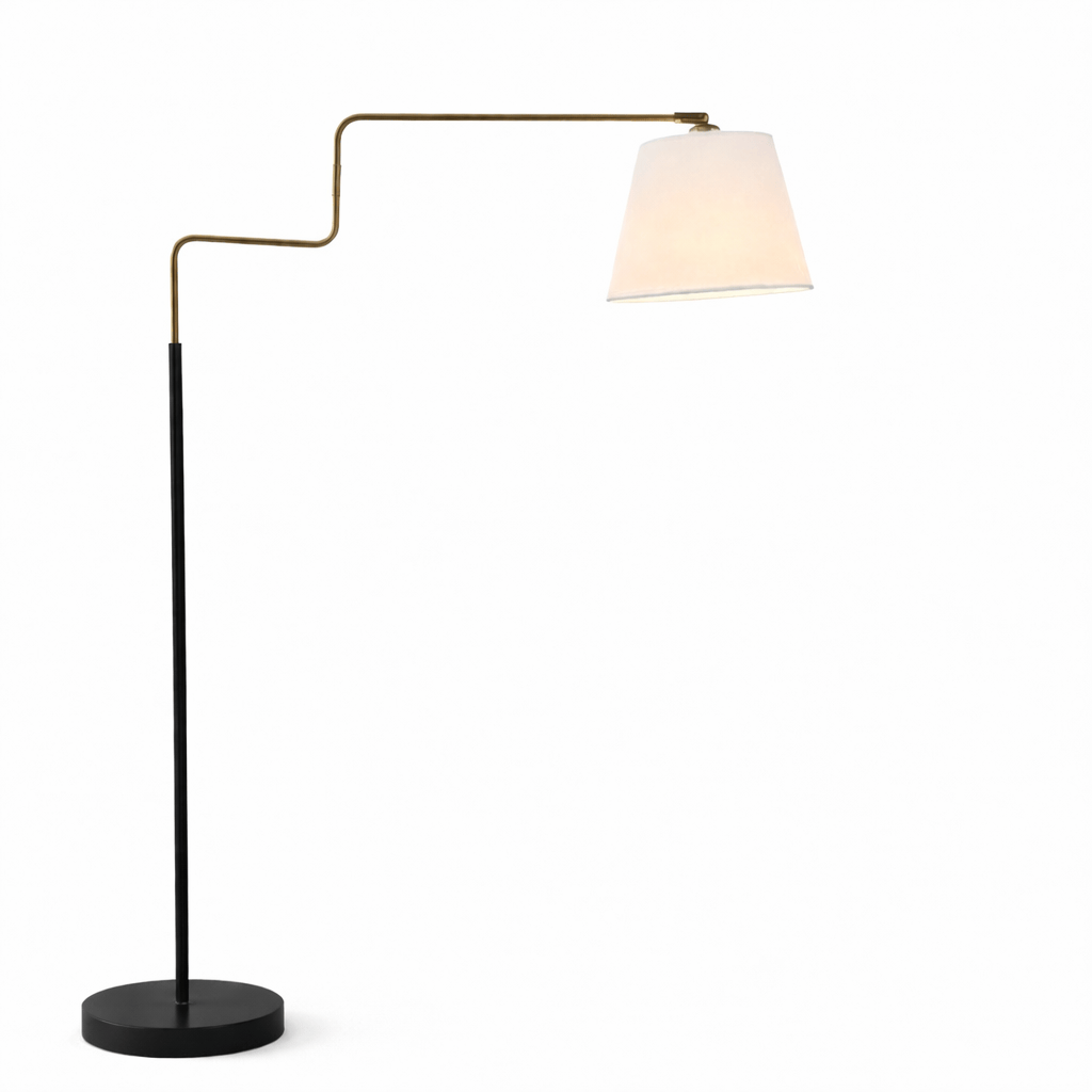 Wernovo | Floor Lamp Swing Arm - Home Cartel ®