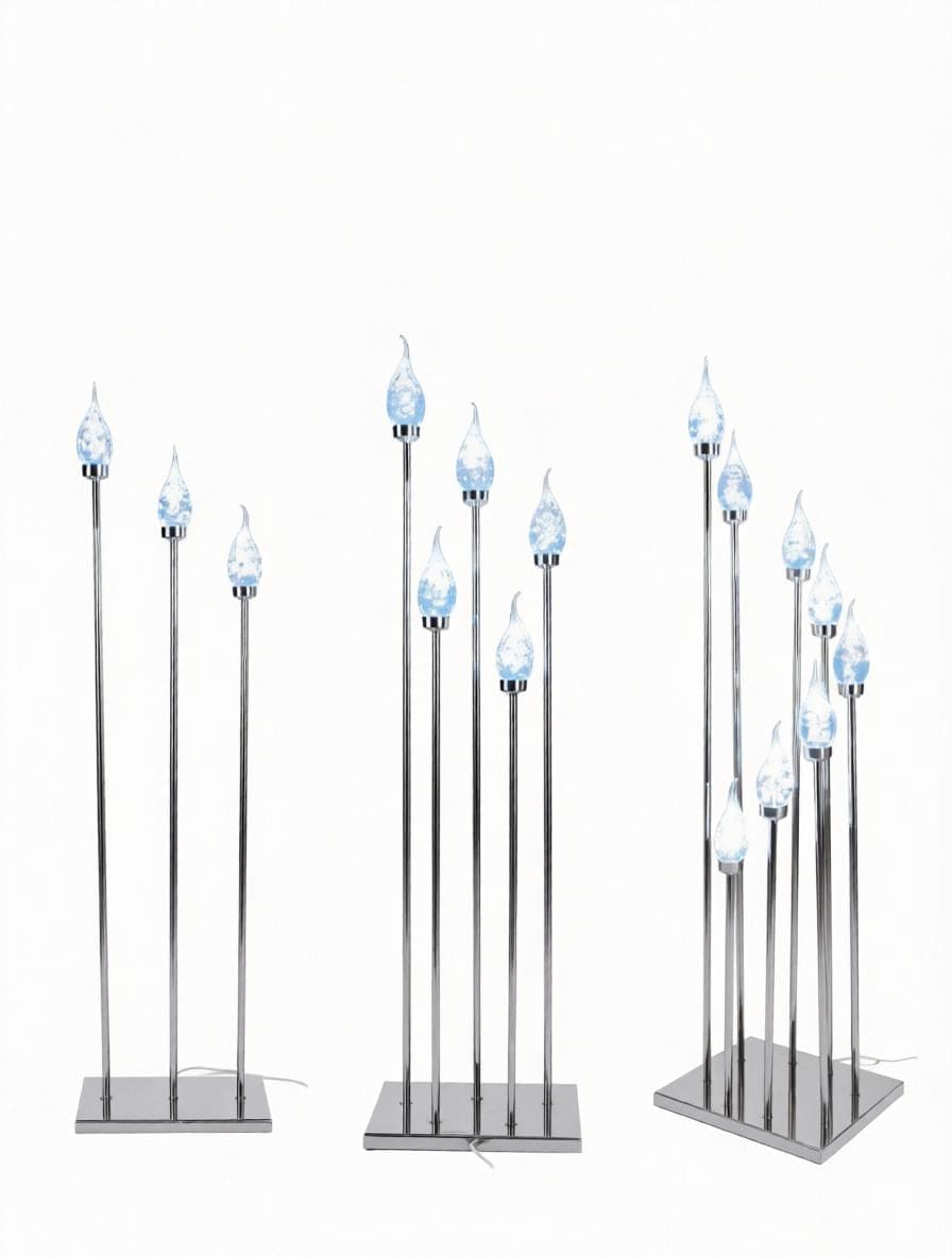Nelindra I Crystal Floor Lamp - Detail View #3 | HomeCartel