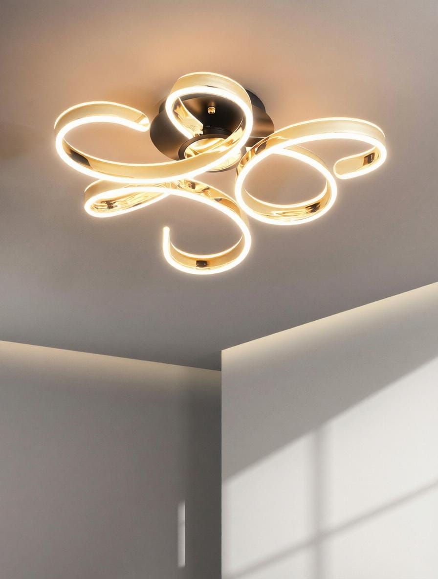 Valcero | Semi Flush Mounted Light - Detail View #4 | HomeCartel