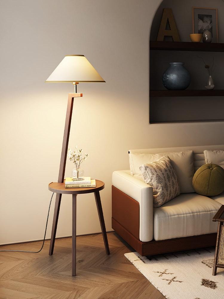 Valynra | Integrated Shelf Floor Lamp - Detail View #3 | HomeCartel