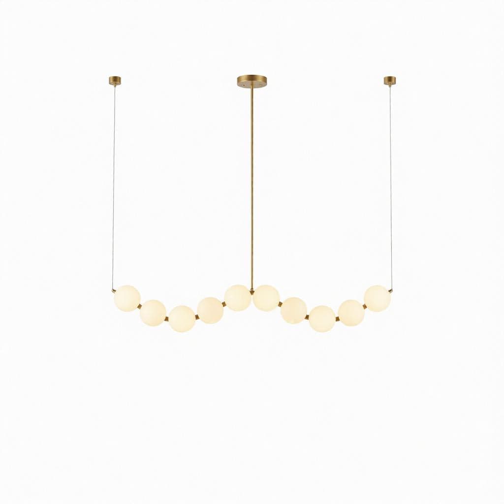 Lampel | Linear Chandelier - Detail View #2 | HomeCartel