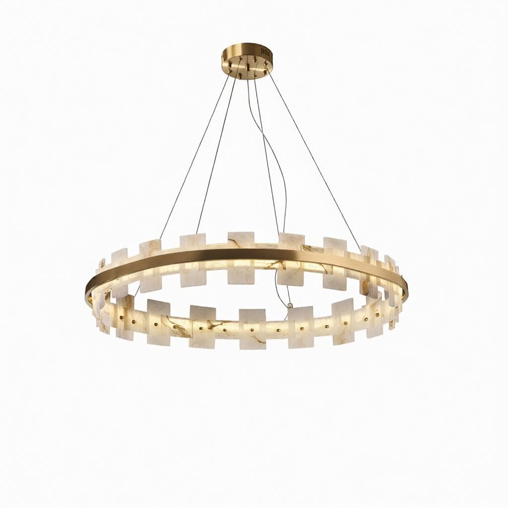 Ralvanis B | Alabaster Chandelier - Detail View #5 | HomeCartel