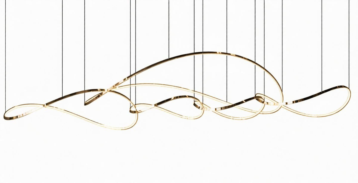 Trinque | Linear Chandelier - Modern Chandelier | HomeCartel Philippines