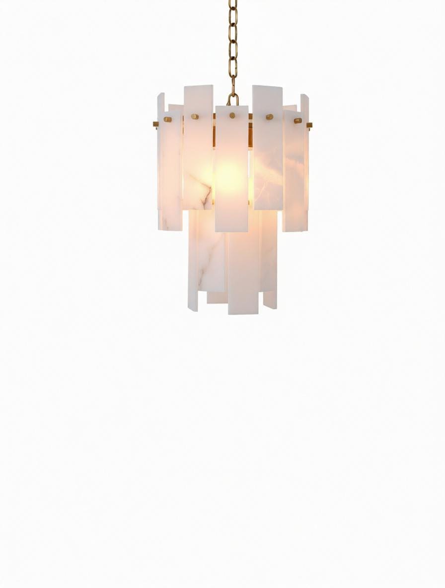 Prydorrix | Alabaster Pendant Light - Detail View #2 | HomeCartel