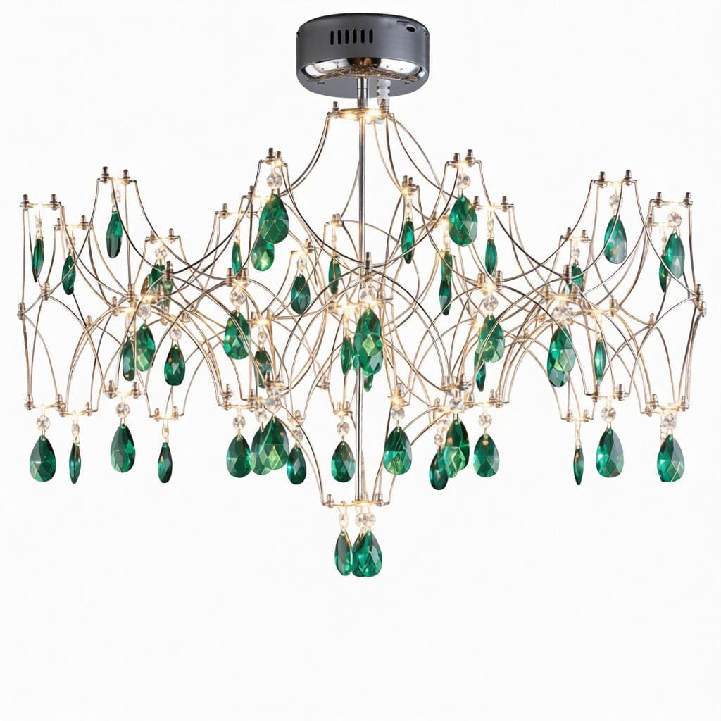 Vaerwen | Semi Flush Mounted Light - Detail View #10 | HomeCartel