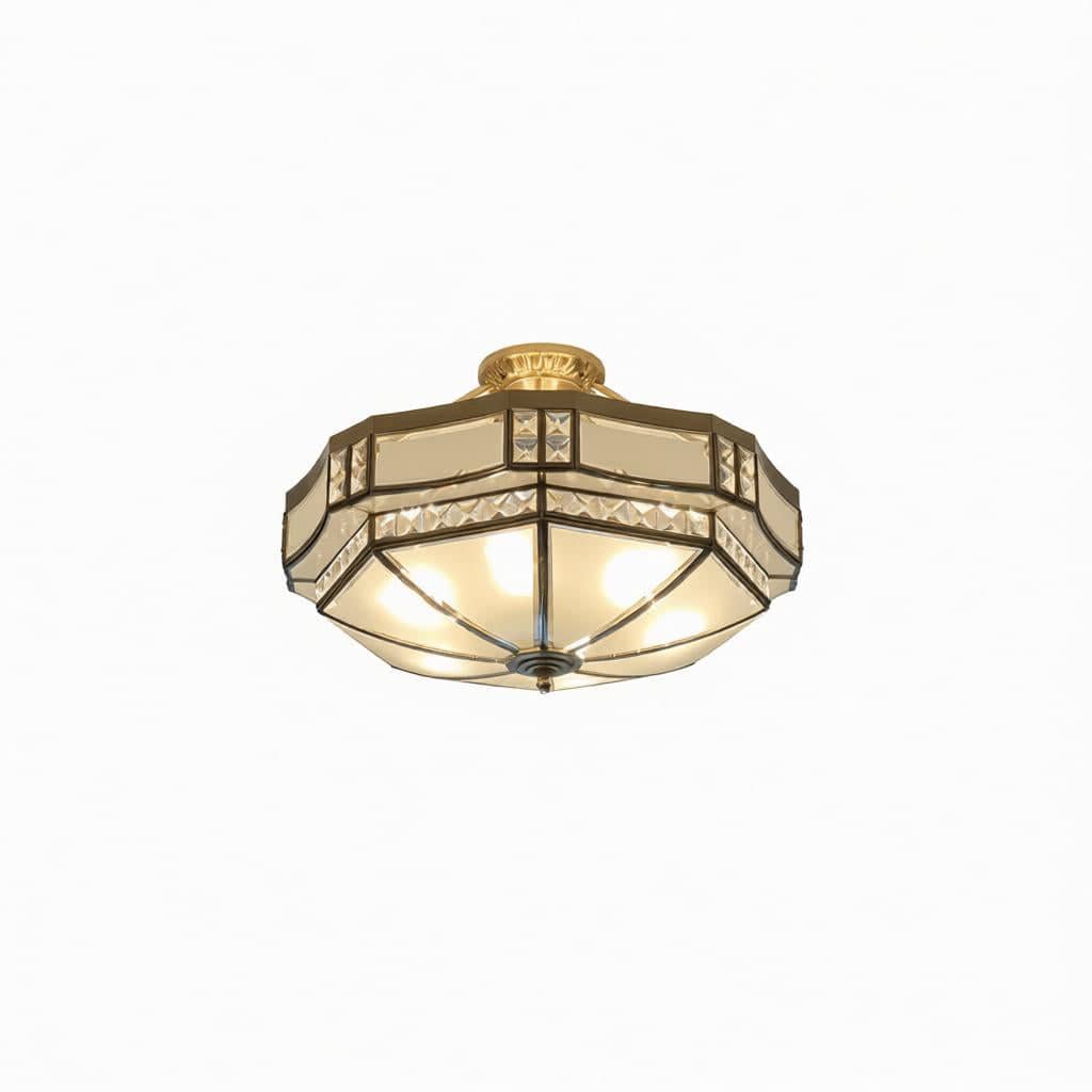 Zalthor | Semi Flush Mounted Light - Detail View #5 | HomeCartel