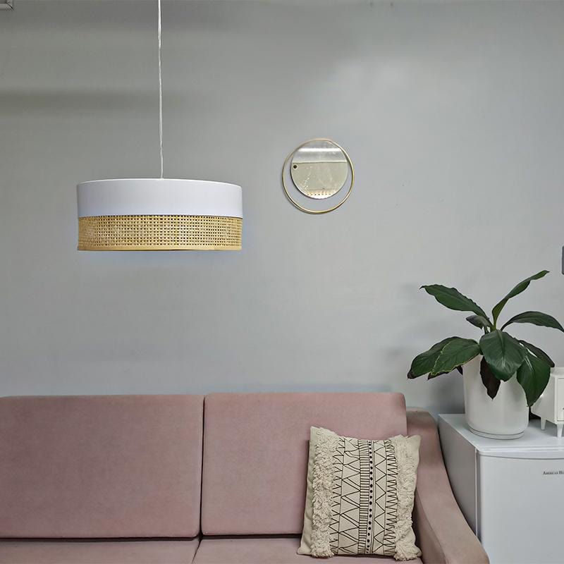 Gili | Boho Metal and Rattan Soliya Pendant Lamp - Home Cartel ®