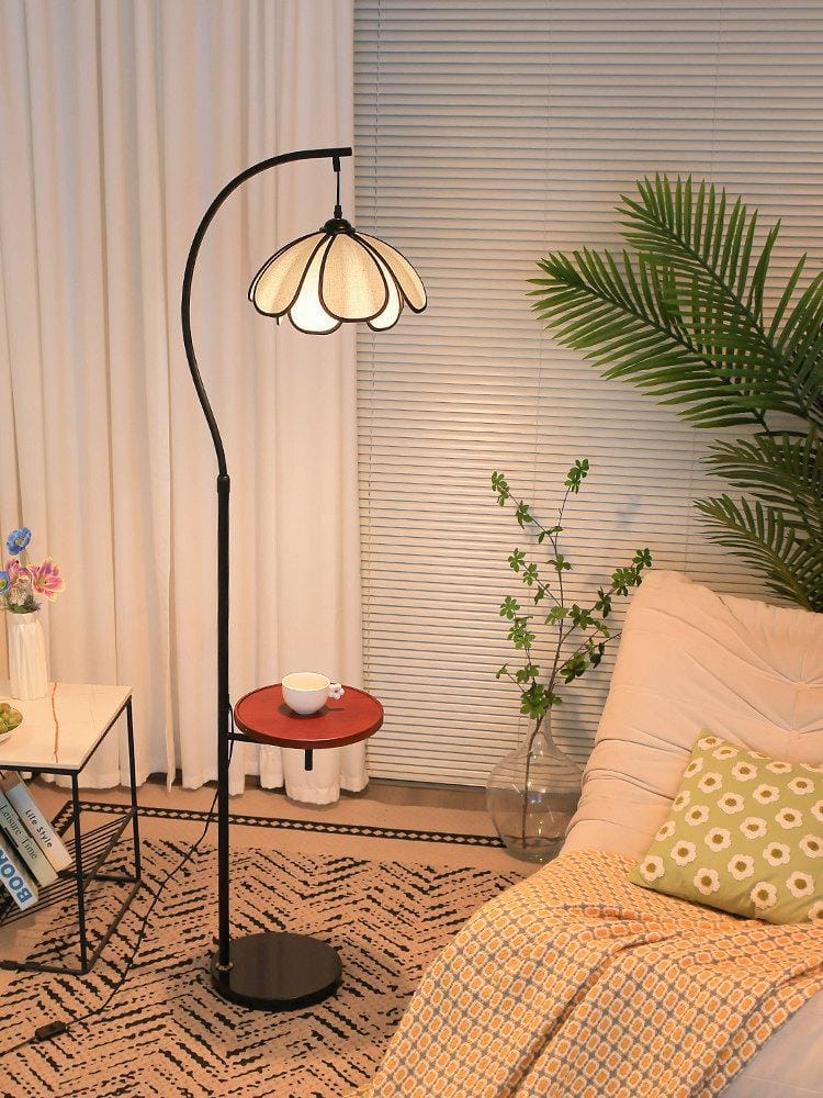 Faylira | Integrated Shelf Floor Lamp - Detail View #4 | HomeCartel
