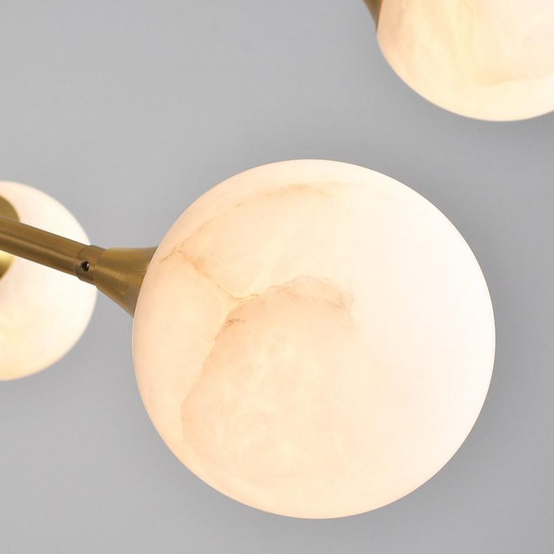 Aellenith | Alabaster Chandelier - Detail View #5 | HomeCartel