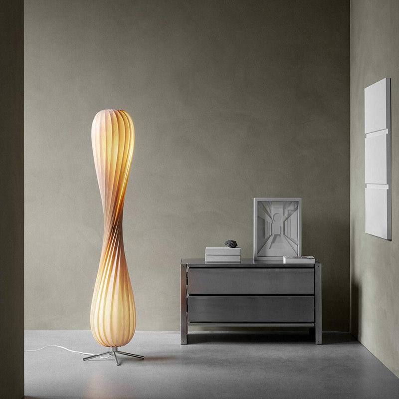 Avarelle | Rattan Floor Lamp - Detail View #2 | HomeCartel