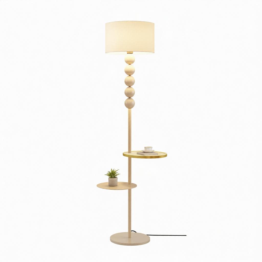 Jyselle | Integrated Shelf Floor Lamp - Detail View #10 | HomeCartel