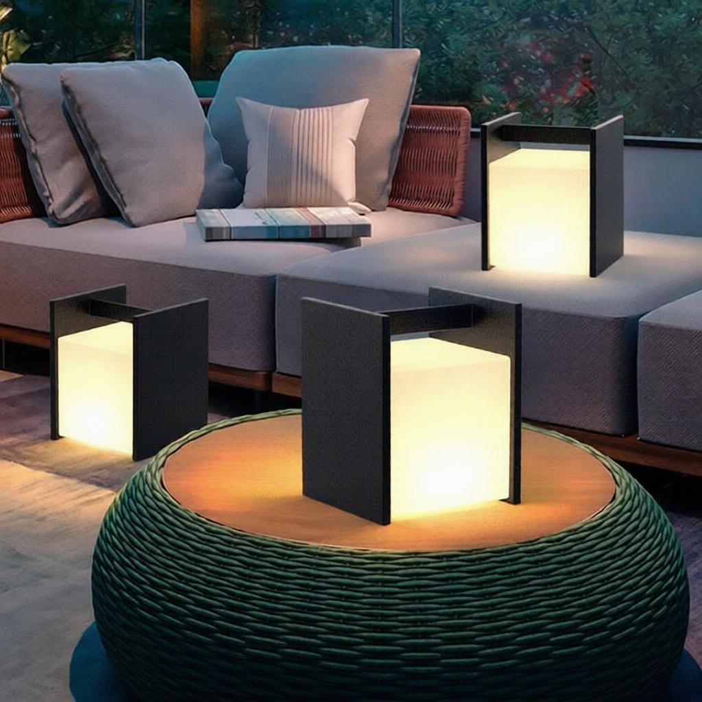 Quarenthis | Outdoor Table Lamp - Detail View #4 | HomeCartel