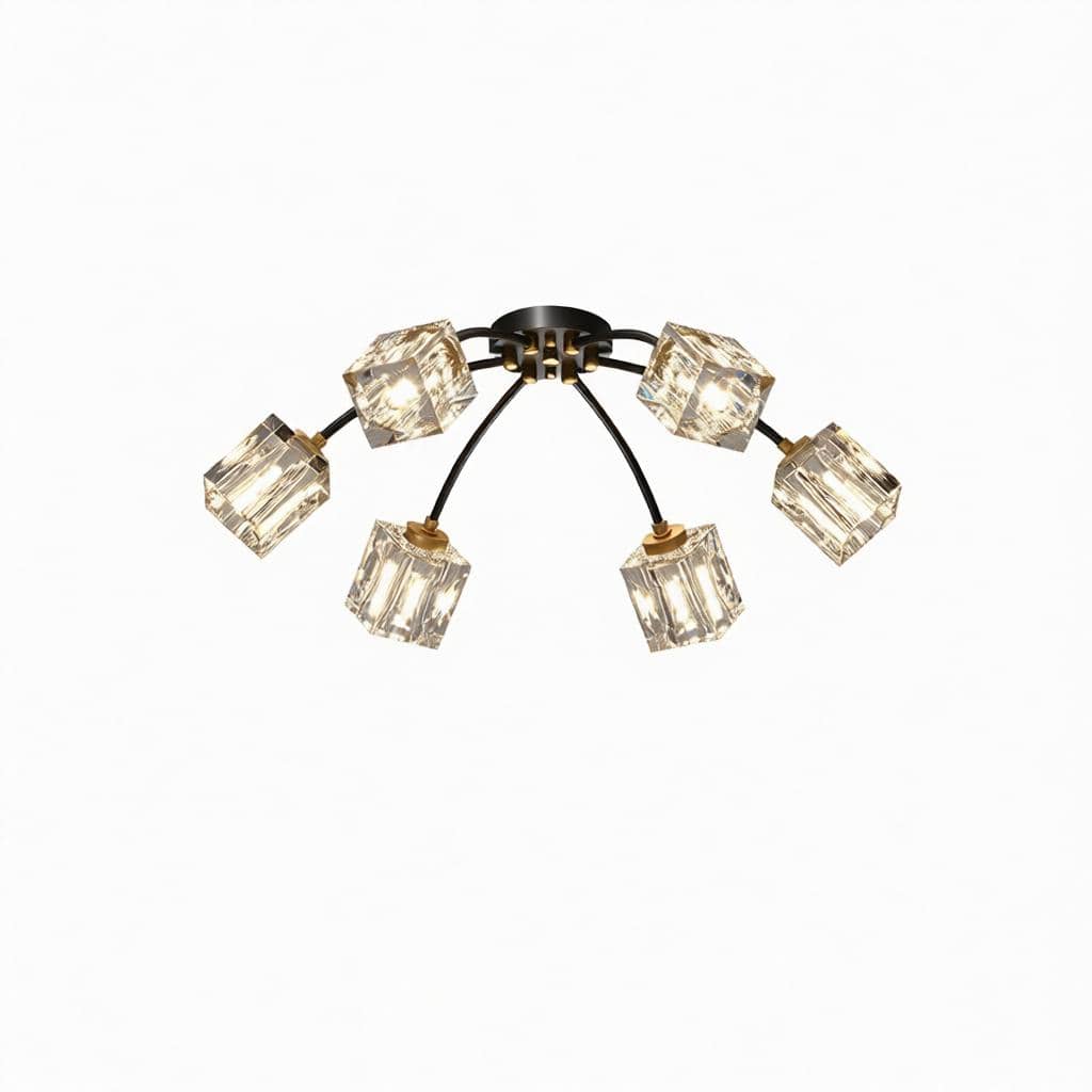 Norwellor B | Semi Flush Mounted Light - Detail View #3 | HomeCartel