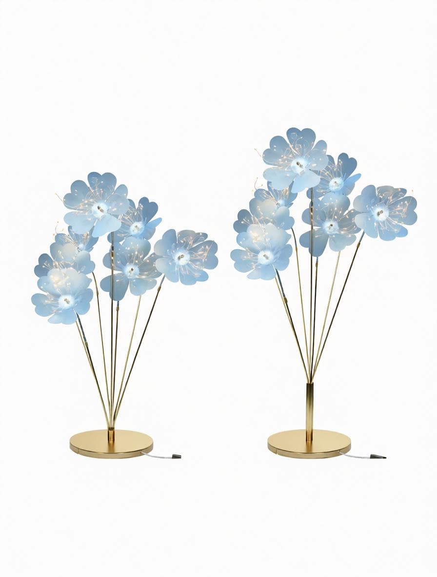 Naelvynne I Crystal Floor Lamp - Detail View #6 | HomeCartel