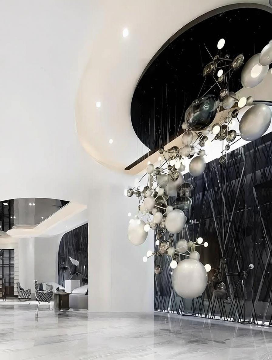 Trinvalon I Cluster Chandelier - Detail View #5 | HomeCartel