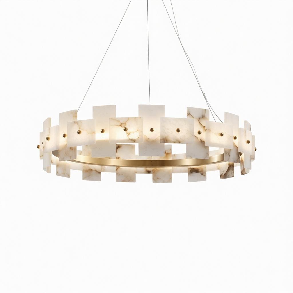 Kellasiel | Alabaster Chandelier - Modern Chandelier | HomeCartel Philippines