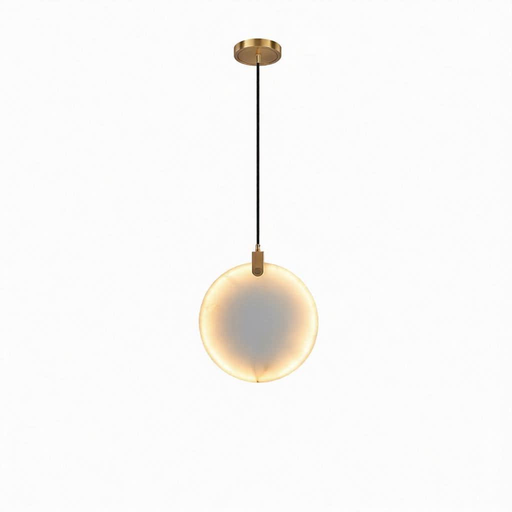 Galvalon A | Alabaster Pendant Light - Detail View #4 | HomeCartel