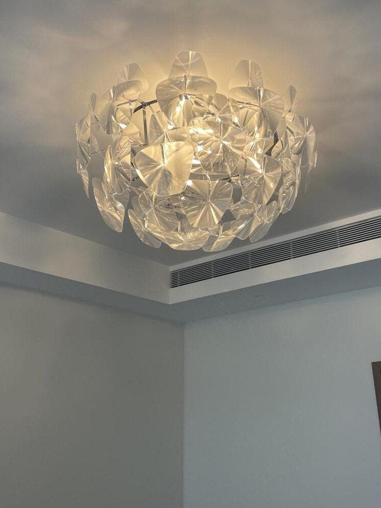 Elthirin | Semi Flush Mounted Light - Detail View #2 | HomeCartel