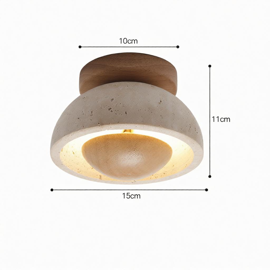 Vilaril | Semi Flush Mounted Light - Detail View #3 | HomeCartel