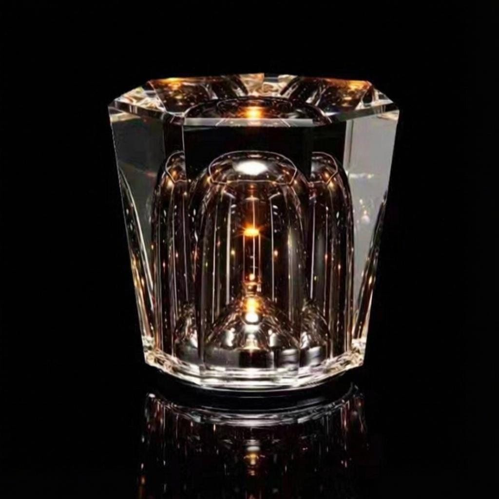 Prynithrel A | Crystal Table Lamp - Detail View #2 | HomeCartel
