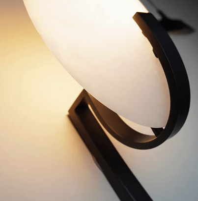 Indira | Alabaster Wall Light - Detail View #2 | HomeCartel