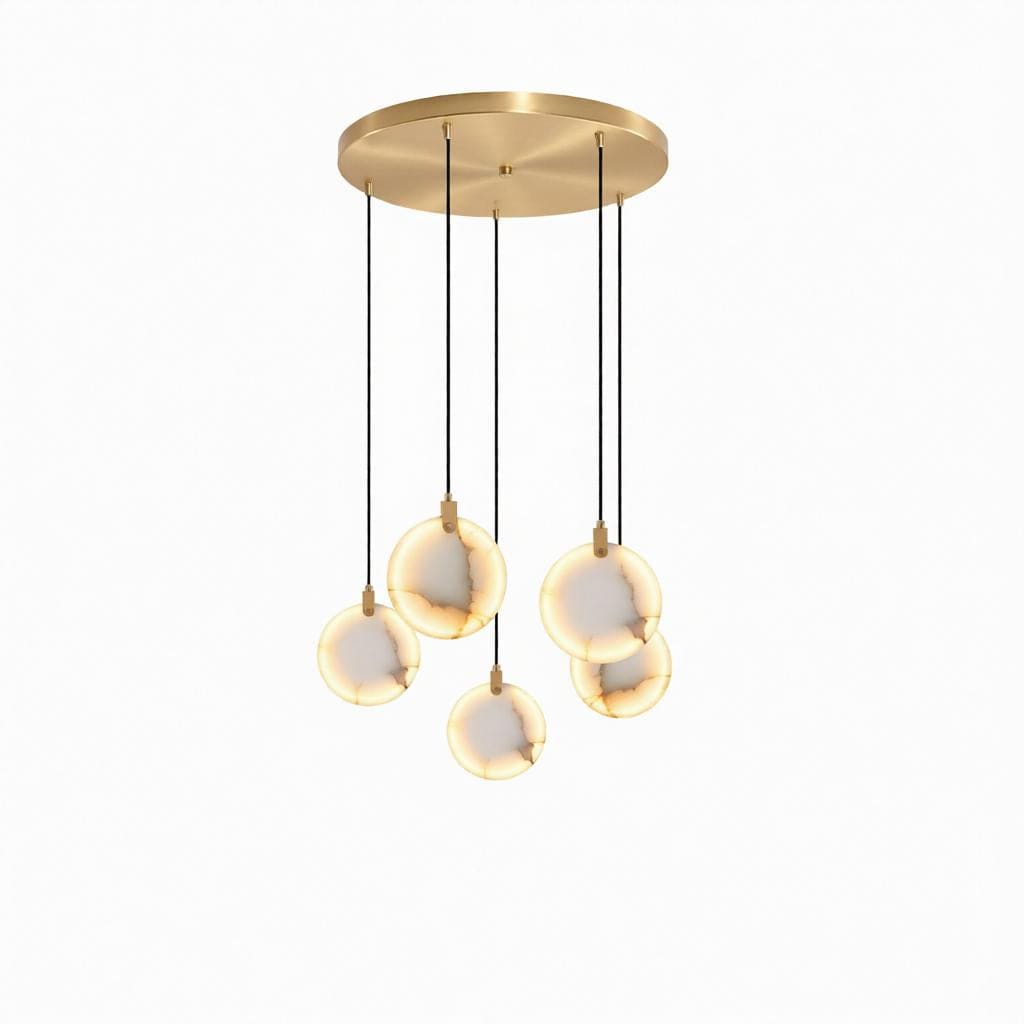 Galvalon C | Alabaster Pendant Light - Detail View #5 | HomeCartel