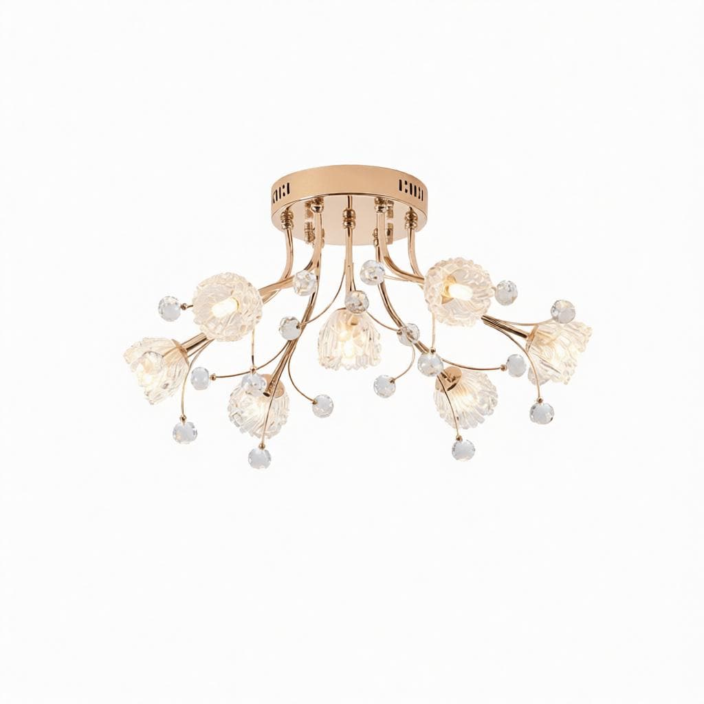 Dovrym | Semi Flush Mounted Light