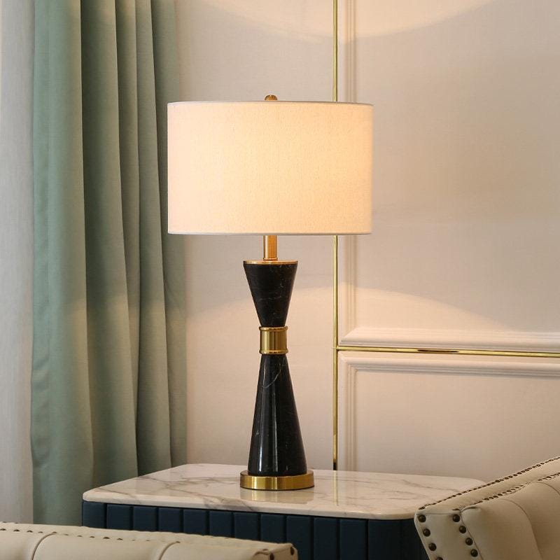 Eyres Deux | Shaded Table Lamp - Detail View #3 | HomeCartel