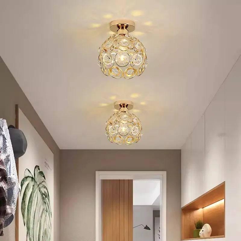 Breswick Une | Semi Flush Mounted Light - Detail View #3 | HomeCartel
