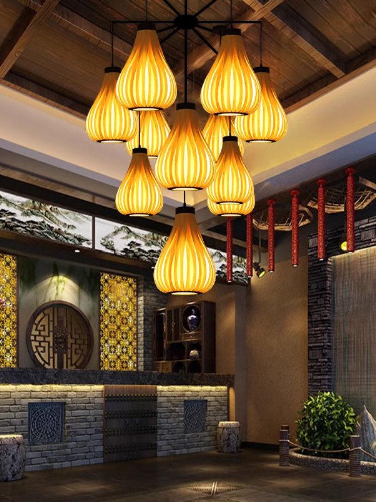 Jaspion D | Wood Cluster Chandelier - Detail View #3 | HomeCartel