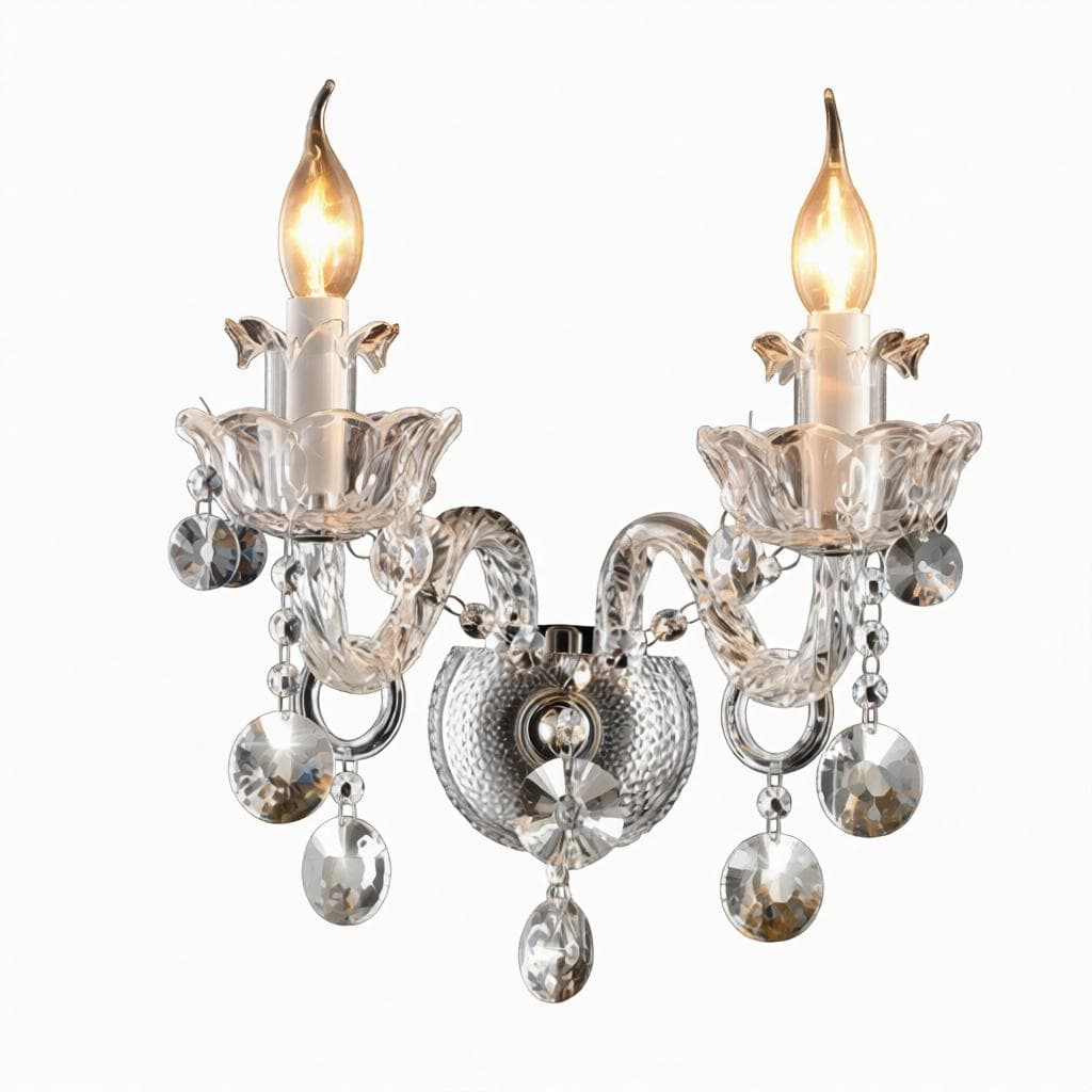 Halthilae A | Crystal Wall Light - Detail View #2 | HomeCartel