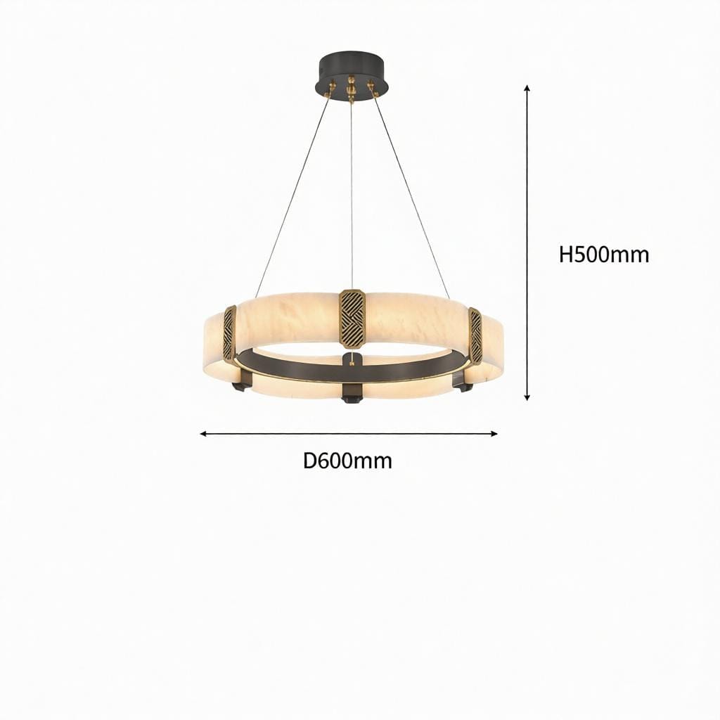 Quelthilessa A | Alabaster Chandelier