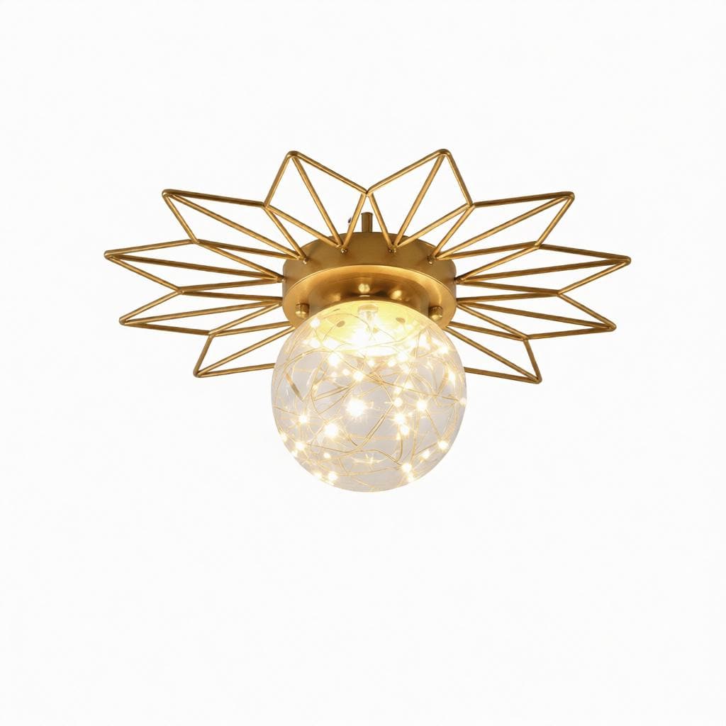 Calenore | Semi Flush Mounted Light - Detail View #5 | HomeCartel