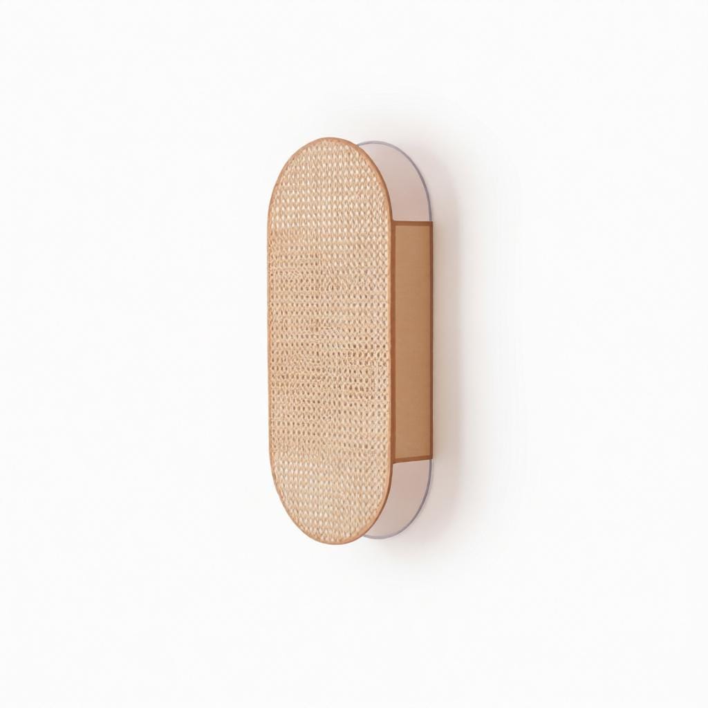 Dyran | Rattan Wall Light - Detail View #5 | HomeCartel