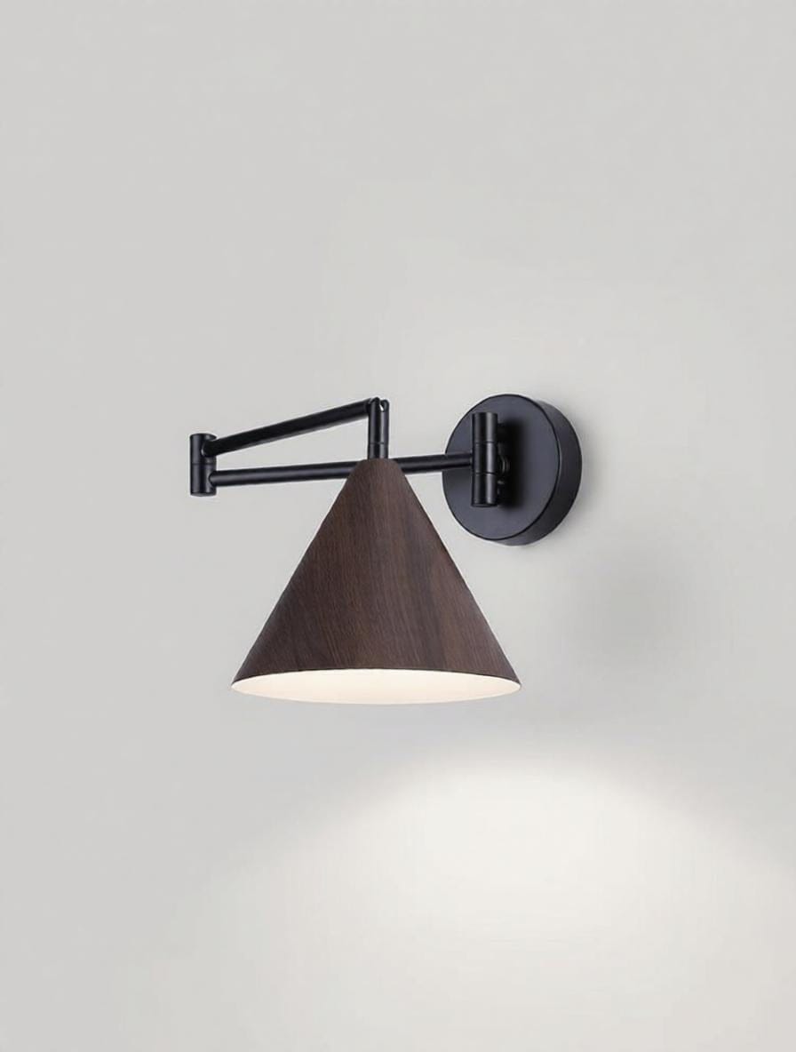 Simril Une | Wall Light Swing Arm - Detail View #2 | HomeCartel