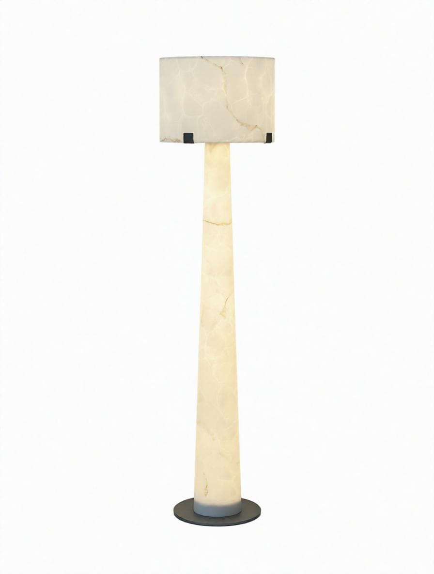 Nordrinoril | Alabaster Floor Lamp - Home Cartel ®
