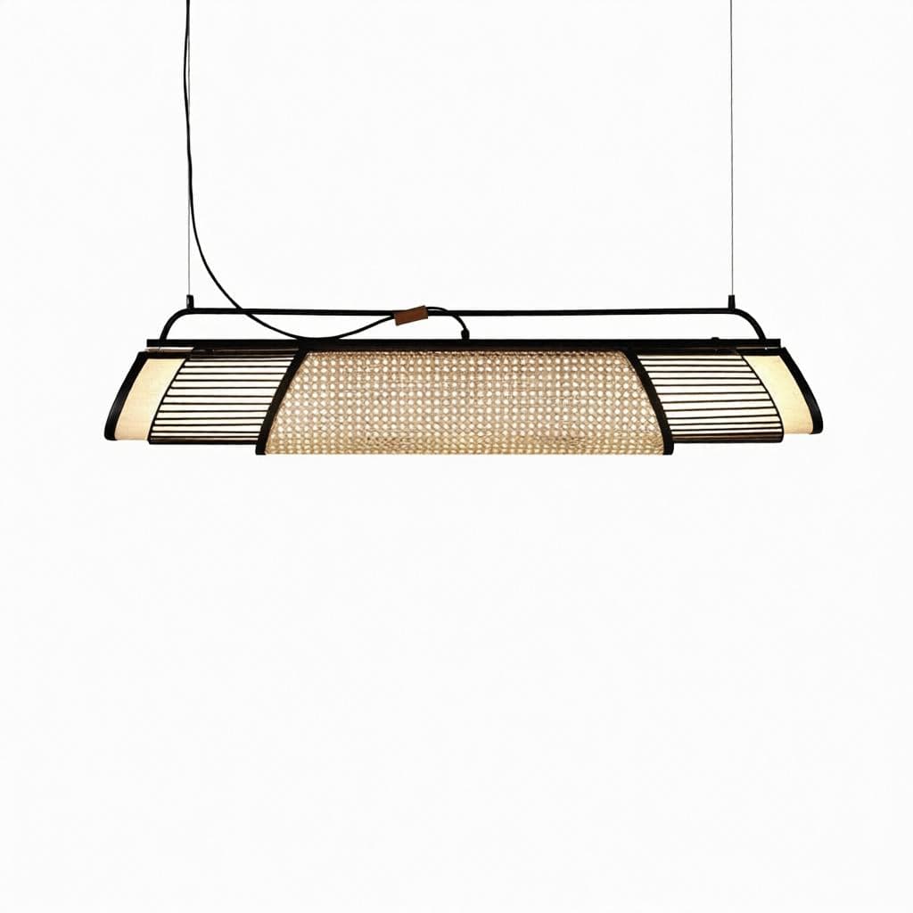 Saelindra | Rattan Pendant Light - Detail View #3 | HomeCartel