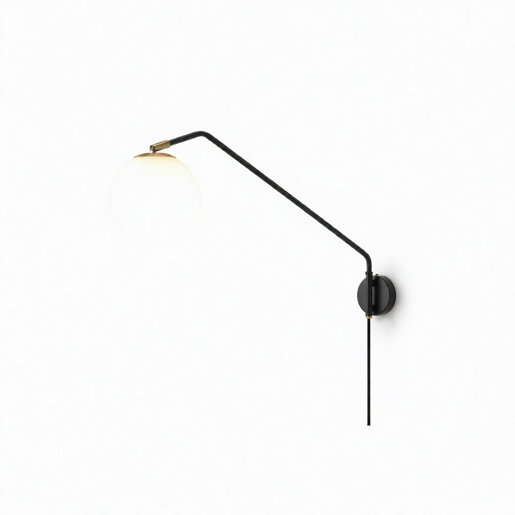 Nyselle Deux | Wall Light Swing Arm - Detail View #4 | HomeCartel