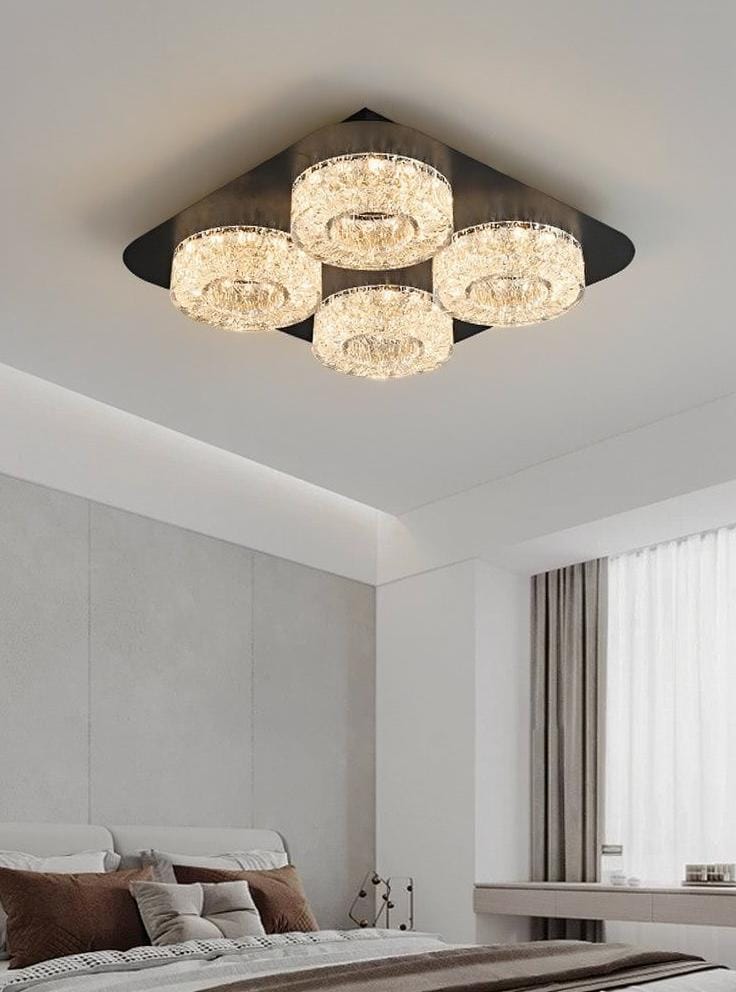 Elenvee | Semi Flush Mounted Light - Detail View #2 | HomeCartel