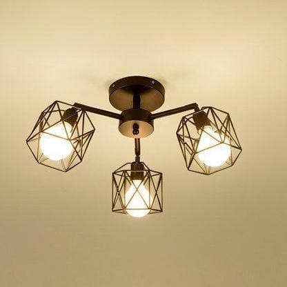 Daelynn B | Semi Flush Mounted Light - Detail View #2 | HomeCartel