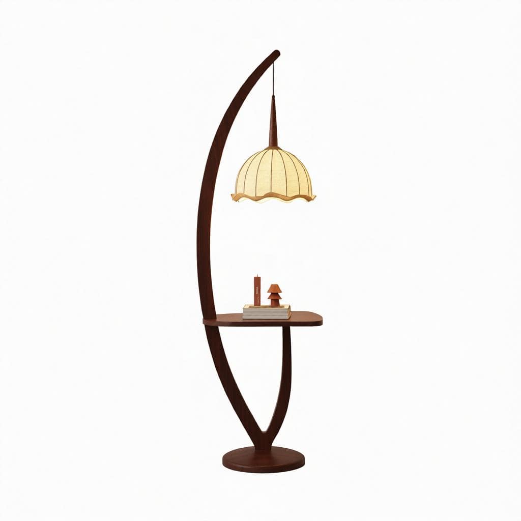 Zoravyn Eins | Integrated Shelf Floor Lamp - Detail View #6 | HomeCartel